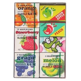 Marukawa - Seven Pack Bubble Gum Sampler