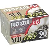 Xlii 90 High Bias Audio Cassette Tape (5-Pack)