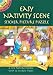 Easy Nativity Scene Sticker Picture Puzzle (Dover Little Activity Books)