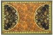 Laser Printed Split Bamboo Chrysanthemum Placemat 18" x 12" Set / 6