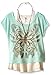 Beautees Girls' 2 Piece Stripe Top/Tank