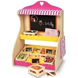 Janod - J05664 - Imitation - Marchande avec 24 Fruitspar Janod
