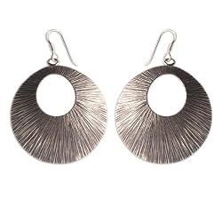 Bali Sterling Silver Earring Handmade girls Jewelry 2 inches