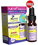 2 Zanaquick Nail Drops - Get One FREE - Antifungal - Repairs Nails Infected by Fungus - Repara U&ntilde;as Da&ntilde;adas por Hongos - Nail Fungus Treatments
