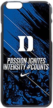Duke Blue Devils 5 iPhone 6 6s regular Cases, Custom Protective Hard Plastic White Case Cover for New iPhone 6 6s 4.7" inch