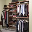 John Louis Home Deluxe 6-10 Shelving System - Red Mahogany (16")