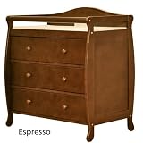 AFG Athena Grace I Changing Table in Espresso