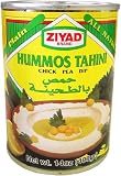 Ziyad Hummos Tahini (Chick Pea Dip) Plain - 14 oz can (400 gram)