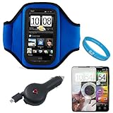 Durable Neoprene Exercise Sports Workout Armband with Adjustable Velcro Str ....