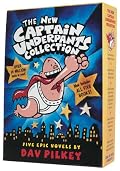 The New Captain Underpants Collection:  Box Set (Books 1-5)