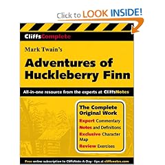 The Adventures of Huckleberry Finn (Cliffs Complete)