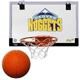 NBA Denver Nuggets Game On Hoop Set