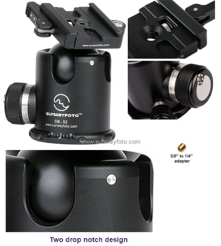 review SUNWAYFOTO DB-52LR