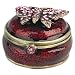 Butterfly Shaped Jewelry Trinket Box in Czech Preciosa Crystals