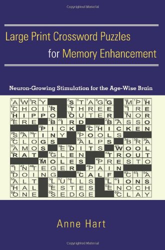 large print crossword puzzles for memory enhancement neuron growing stimulation for the age wise brain