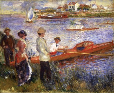 Renoir Oarsmen at Chatou Wooden Jigsaw Puzzle