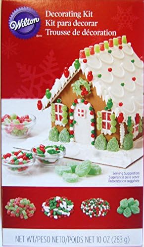 Wilton Industries 2104-1931 Gingerbread Candy Decorating Kit
