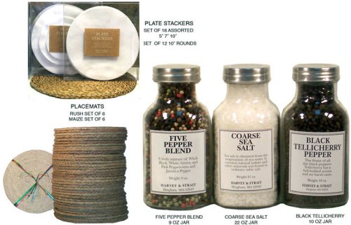 Childrens Toyshop  Gourmet Food : Harvey & Strait Black Tellicherry Pepper Peppercorns in Glass Bottle-9 oz