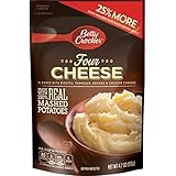 Betty Crocker Potatoes Four Cheese Mashed Potatoes, 4.7 Ounce (Pack of 7)