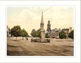 The Cross and horse fair Banbury England, c. 1890s, FRMD