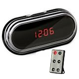 SPY CAMERA HIDDEN CAM CCTV in a DIGITAL ALARM CLOCK for SECURITY with REMOTE CONTROL