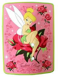 Large Disney Tinker Bell Tinkerbell fleece Blanket Throw