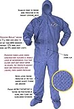 Kleenguard A60 Bloodborne Pathogen & Chemical Protective Coverall Suit w/ Hood & Boots - M, L, XL, 2XL (Medium)