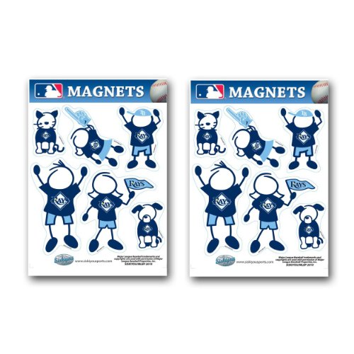 MLB Tampa Bay Devil Rays Family Magnets