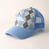 Urban Boundaries - Reebok Denver Broncos Argyle NFL Trucker Baseball Cap - Blue