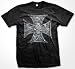 Search : Iron Cross Skulls Mens T-shirt, Hardcore Chopper Biker Mens Shirt