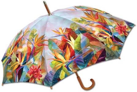 M.G. Bird O' Paradise Stick Umbrella by LaSelva Designs