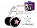 Stylish Headphone Star Blue Black image 1
