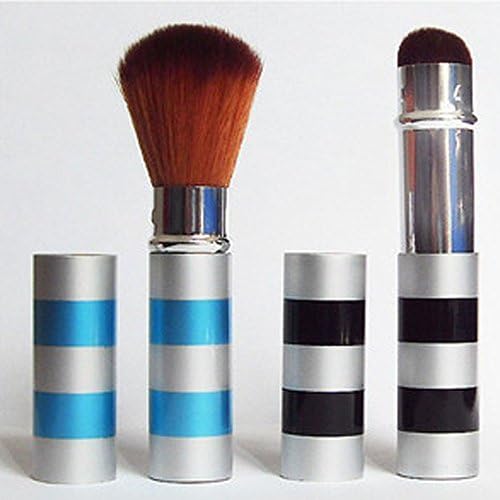 Hot new 1 piece random colour Retractable Blush Foundation Face Powder Makeup Brush