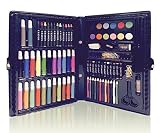 Deluxe Art Set For Kids by ART CREATIVITY - The Ideal Art Set for Beginners - Includes 101 Pieces - Eco Friendly - Unbeatable Value + Bonus Coloring Book - Best for Kids [5+ Years Old]