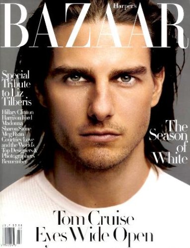 Harper's Bazaar Magazine - July 1999 - Tom Cruise Cover