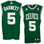 adidas Boston Celtics #5 Kevin Garnett Youth Green Replica Basketball Jersey
