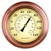 Chaney Instrument 8-Inch Copper Porthole Thermometer