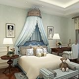 (ハンメロ)Hanmeroリピング 部屋 ふすま diy リフォーム用おしゃれなダマスク壁紙 のりなし はがせる フリース 1ロール（53cm×10m）ブルー