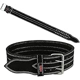 Mrx Power Lifting Leather Belt with Steel Buckle All Sizes