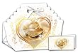 Wedding Bomboneiras - SPANISH - 12ea. Bomboneiras - Ribbons - Thank You Cards