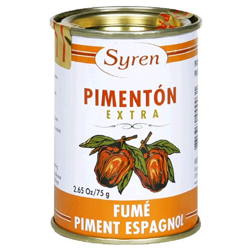 Syren Smoked Spanish Paprika, 2.65-Ounce Tins (Pack of 6)