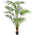 Potted Kentia Faux Palm Tree - 9'