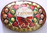 Sorini J'ADORE ITALIAN MILK CHOCOLATE ASSORTMENT GIFT BOX 11.99 OZ (340 g)