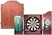 DMI Sports Deluxe Dartboard Cabinet Set - Cherry