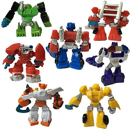 1 Set(7pcs) Transformers Prime Action Figures Doll 7"