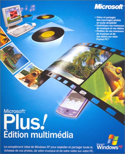 Childrens Toyshop  Software : Microsoft Plus! for Windows Xp Digital Media Edition (vf)