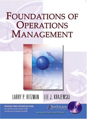 Foundations of Operations Management (Book & CD-ROM)
