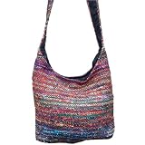 Recycled Silk Sari Bucket Bag