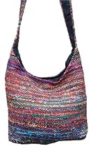 Recycled Silk Sari Bucket Bag
