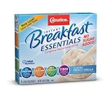 Carnation Instant Breakfast Essentials, Classic French Vanilla, No Sugar Added, 8-Count Packets (Pack of 4)
